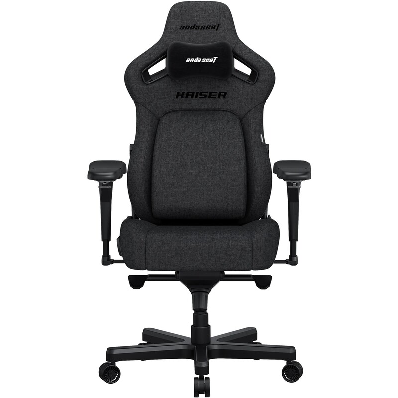Крісло для геймерів Anda Seat Kaiser 4 Size L Dark Grey Fabric (AD12YDDC-L-20-GB-CF)