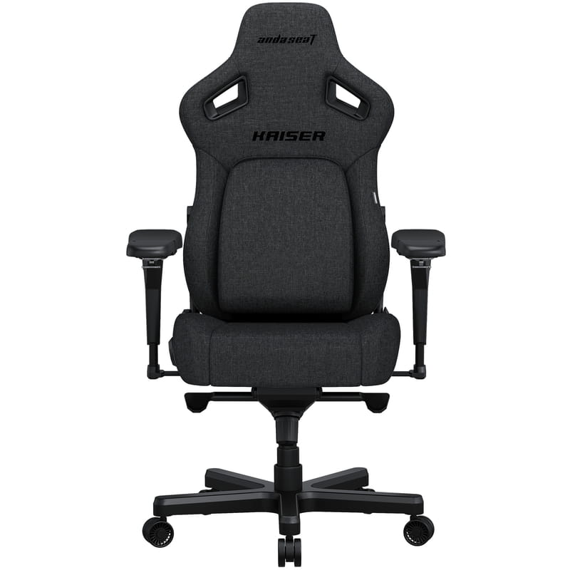 Крісло для геймерів Anda Seat Kaiser 4 Size L Dark Grey Fabric (AD12YDDC-L-20-GB-CF)