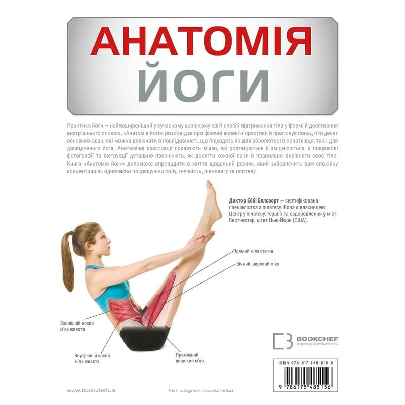 Анатомия йоги. Иллюстрированное пособие / Эбигейл Эллсворт