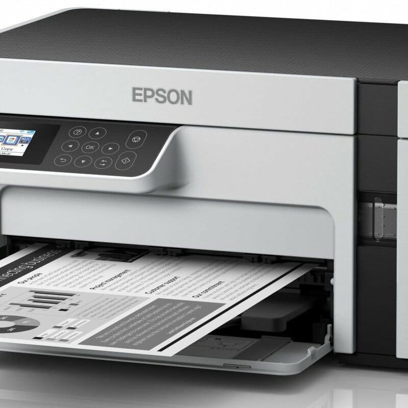 Багатофункційний пристрій А4 Epson M2120 Фабрика друку з WI-FI (C11CJ18404)