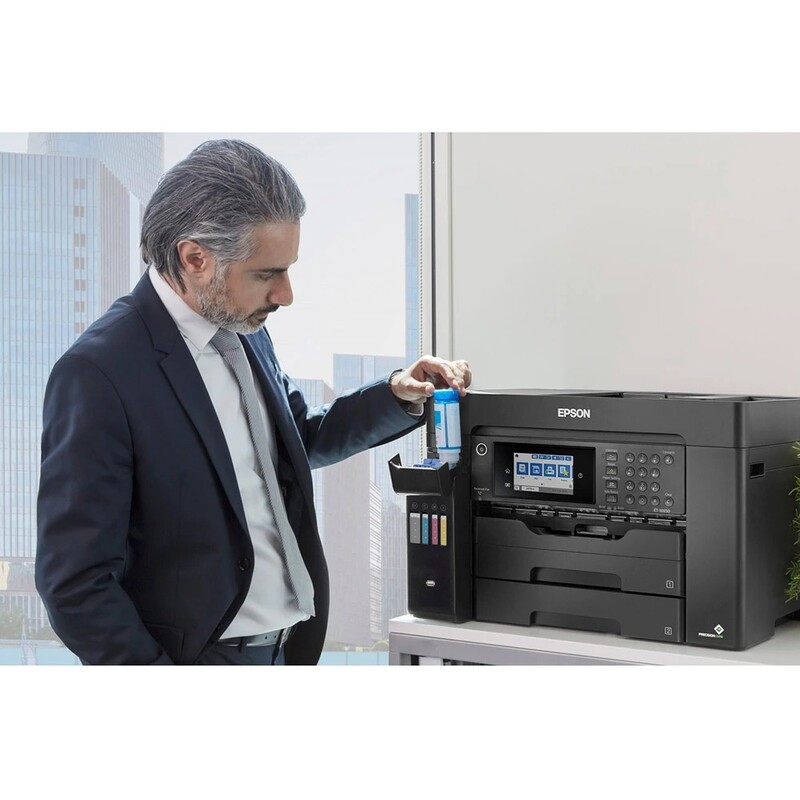 Багатофункційний пристрій А3 кол. Epson L15160 Фабрика друку з WI-FI (C11CH71404)