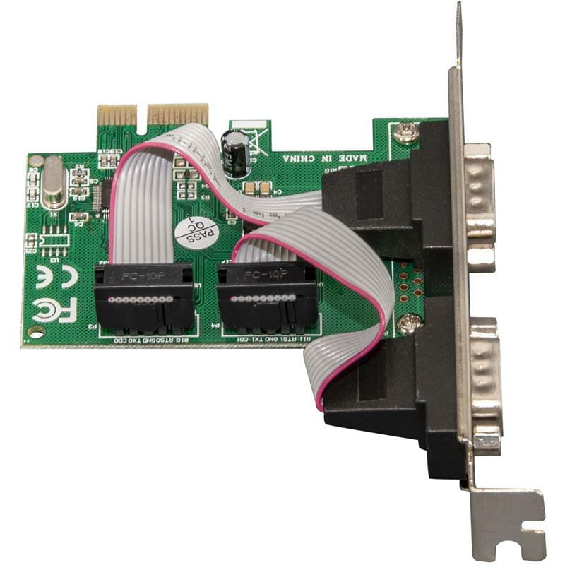 Контроллер Frime WCH382L (ECF-PCIEto2SWCH382.LP) PCI-E-2xRS232