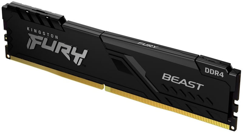 Модуль пам`ятi DDR4 8GB/3200 Kingston Fury Beast Black (KF432C16BB/8WP)