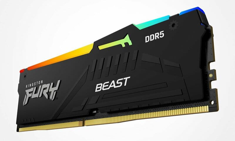Модуль памяти DDR5 16GB/6000 Kingston Fury Beast RGB Expo (KF560C36BBE2A-16)