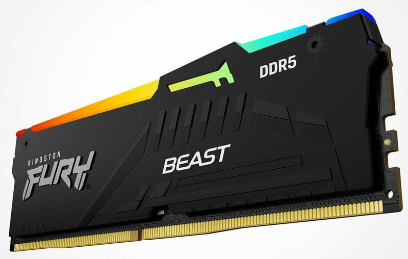 Модуль памяти DDR5 16GB/6400 Kingston Fury Beast RGB Expo (KF564C32BBEA-16)