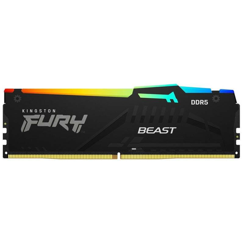 Модуль памяти DDR5 16GB/6400 Kingston Fury Beast RGB Expo (KF564C32BBEA-16)