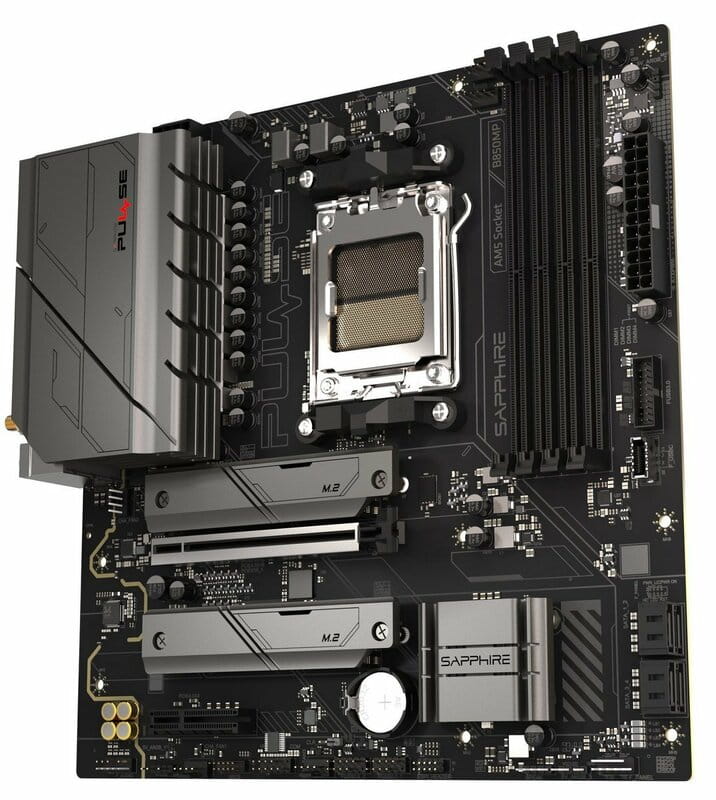 Материнская плата Sapphire B850M Pulse WiFi Socket AM5