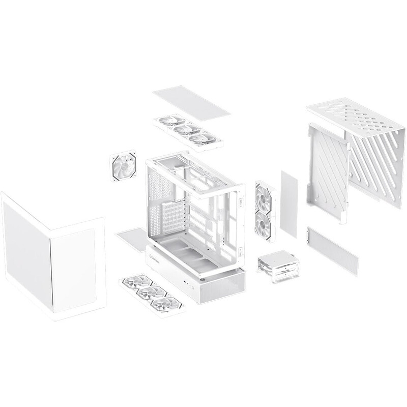 Корпус GameMax N80 White