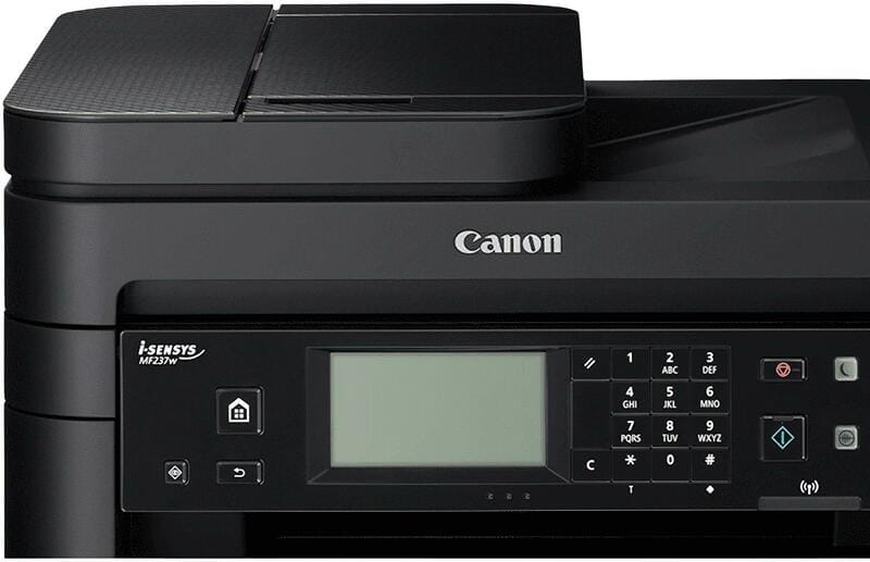 Багатофункційний пристрій А4 ч/б Canon i-SENSYS MF237w з Wi-Fi (1418C170AA) + 2 картриджа Canon 737