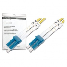 Оптичний патч-корд Digitus (DK-2933-02) LC/UPC-LC/UPC, 9/125 OS2, duplex, 2 м