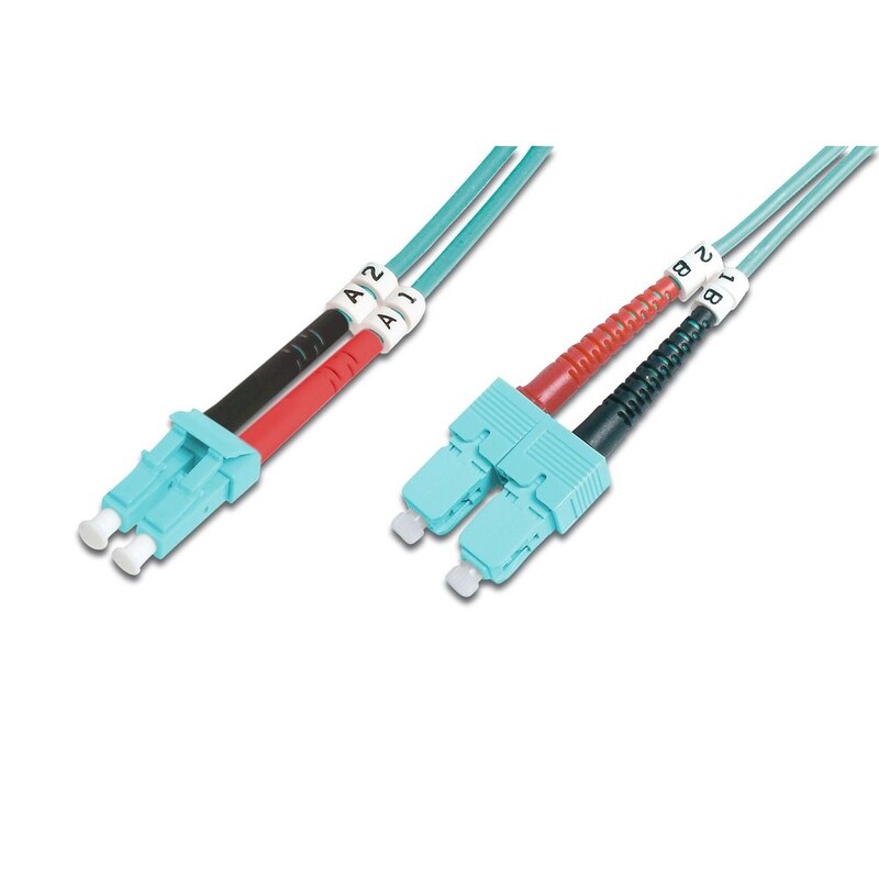 Патч-корд оптический Digitus (DK-2532-02/3) SC/UPC-SC/UPC, 50/125, OM2, duplex, 2 м