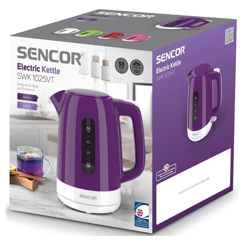 Электрочайник Sencor SWK 1025VT