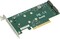 Фото - Контроллер RAID SSD Supermicro NVME AOC CARD AOC-SLG3-2M2-O | click.ua