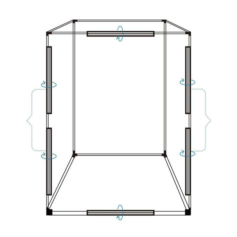 Лайткуб (фотобокс) Puluz PU5210 200x120x80см (PU5210EU)