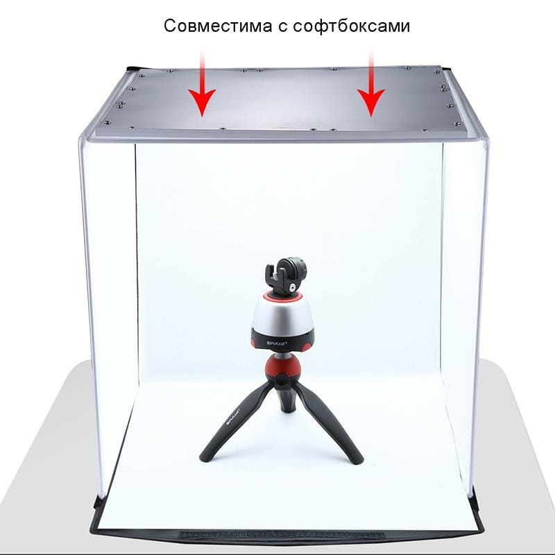 LED панель Puluz 1200LM для предметної зйомки, 34.7x34.7см (PU5138EU)