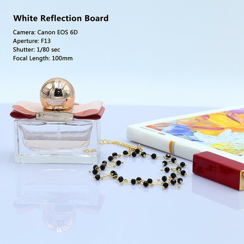 Фон акриловий для предметної зйомки Puluz 30 см, білий (PU5330W)