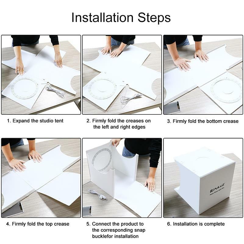 Лайткуб (фотобокс) Puluz PU5023 24x23х22 см (PU5023)