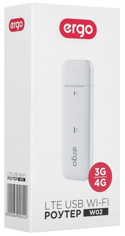 3G/4G USB Модем Ergo W02 White