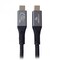 Фото - Кабель Cablexpert USB Type-C - USB Type-C (M/М), 100 Вт, 0.5 м, чорний (CCBP-USB3-CMCM100-0.5M) | click.ua
