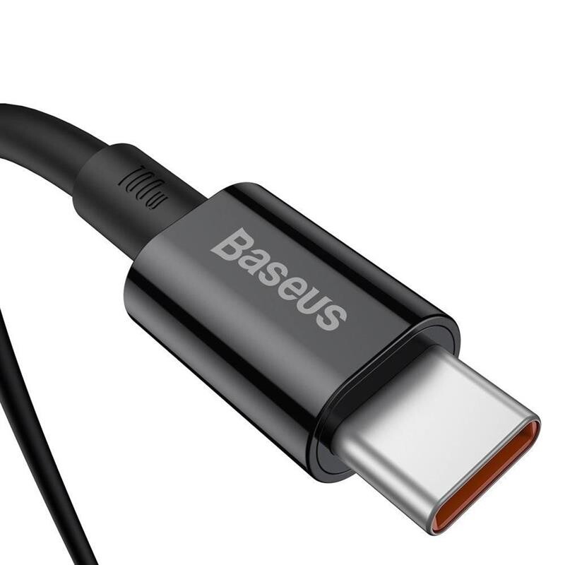 Кабель Baseus Superior Fast Charging USB Type-C - USB Type-C (M/M), 2 м, Black (CATYS-C02)