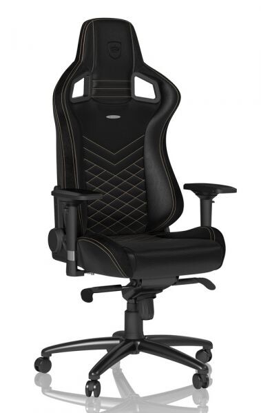 Кресло для геймеров Noblechairs Epic Black/Gold (NBL-PU-GOL-002)