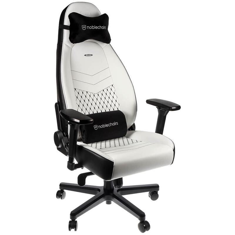 Кресло для геймеров Noblechairs Icon White/Black (NBL-ICN-PU-WBK)