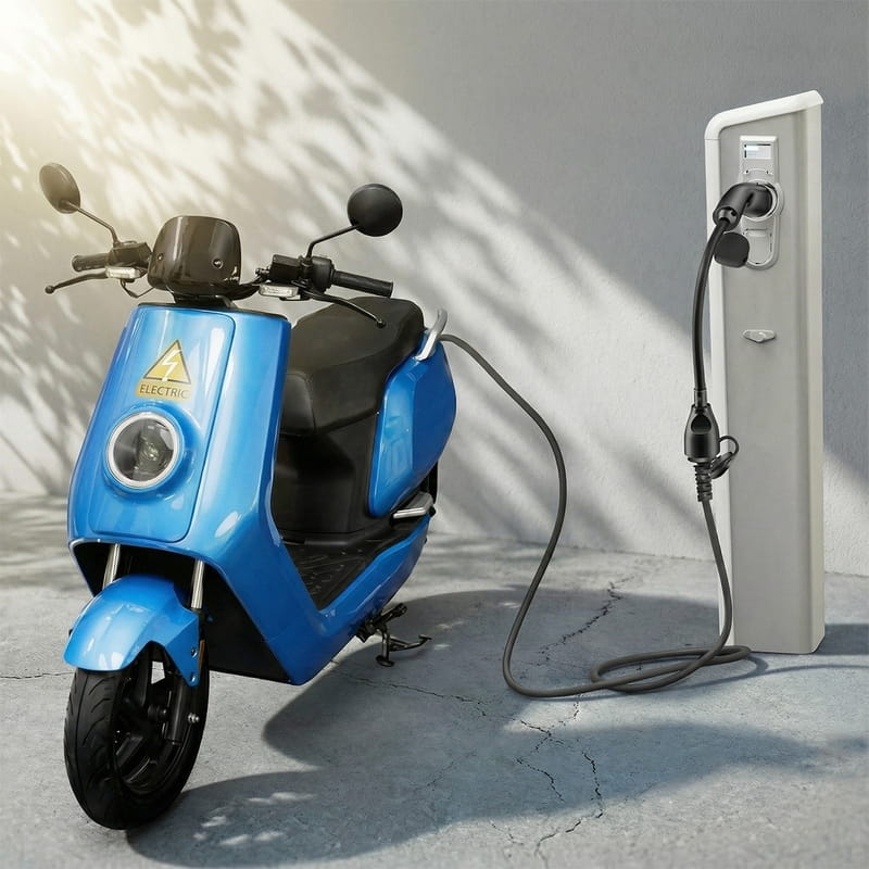 Переходник EnerGenie для электромобиля Type 2 в евророзетку 16А (EV-T2MACF-3.7KW-0.5M)