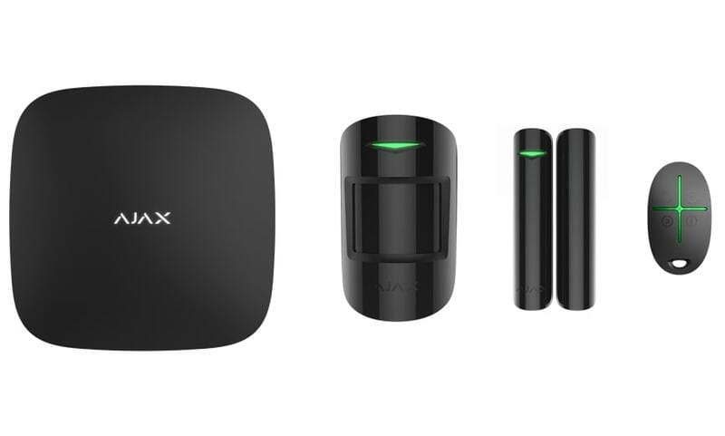 Комплект охранной сигнализации Ajax StarterKit Plus Black (000012254/13538.35.BL1/20289.57.BL1)