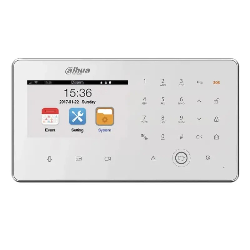 Пульт охранной сигнализации Dahua DHI-ARC5402A-GW