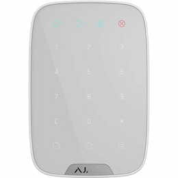 Беспроводная сенсорная клавиатура Ajax KeyPad White (8706.12.WH1/38249.12.WH1)