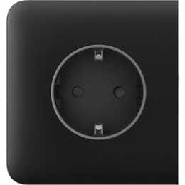 Бічна панель для вбудованої розетки Ajax SideCover for Outlet Basic Black