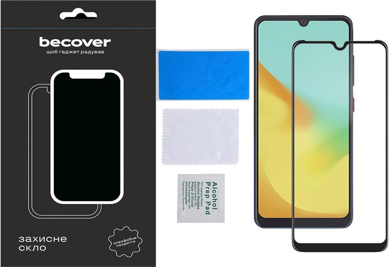 Захисне скло BeCover для ZTE Blade V50 Vita Black (710448)