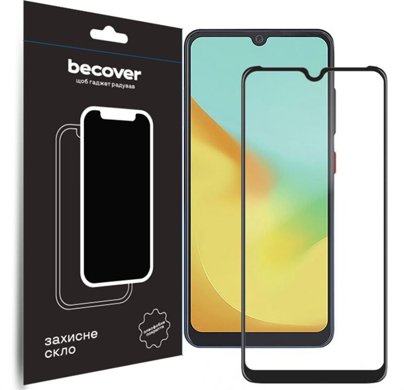 Захисне скло BeCover для ZTE Blade V50 Vita Black (710448)