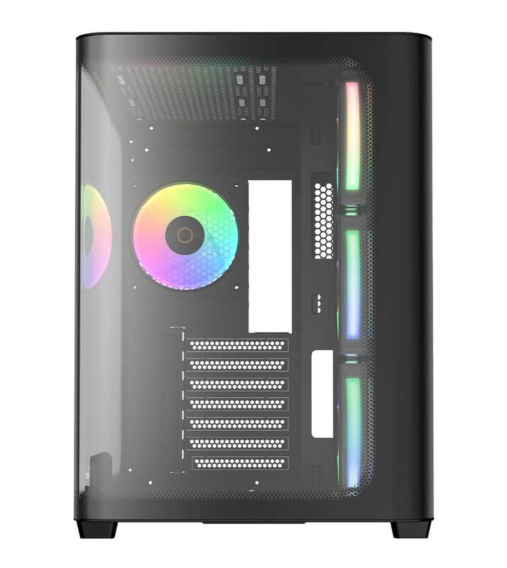 Корпус Ocypus Iota C70 Curve ARGB Black (IOTA-C70-BKD400CD-GL)