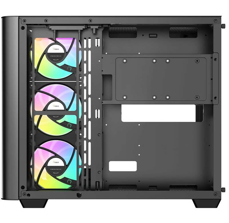 Корпус Ocypus Iota C70 Curve ARGB Black (IOTA-C70-BKD400CD-GL)