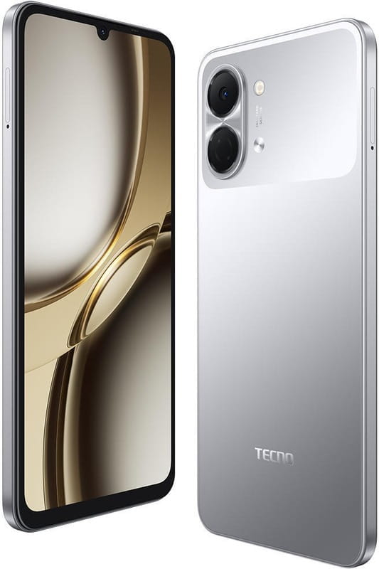 Смартфон Tecno Spark Go 3 (KN3) 4/128GB Titanium Grey (4894947105296)