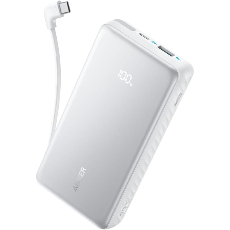Универсальная мобильная батарея Anker Zolo 20000mAh 22.5W White (A110EH21)