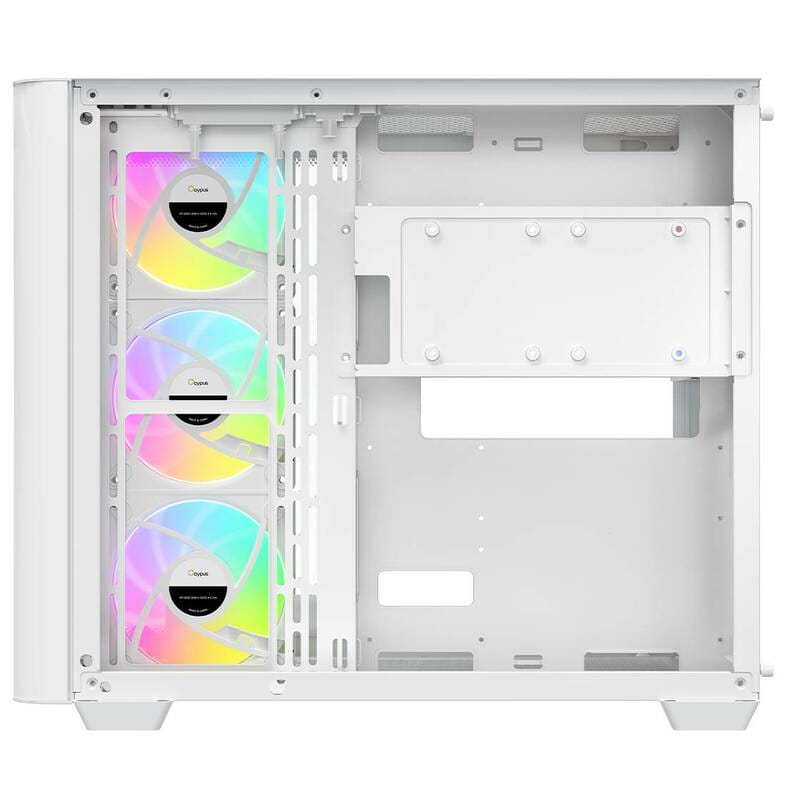Корпус Ocypus Iota C70 Curve ARGB White (IOTA-C70-WHD400CD-GL)