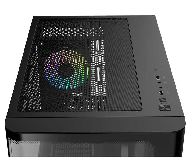 Корпус Ocypus Iota C50 Curve ARGB Black (OTA-C50-BKD300CD-GL)