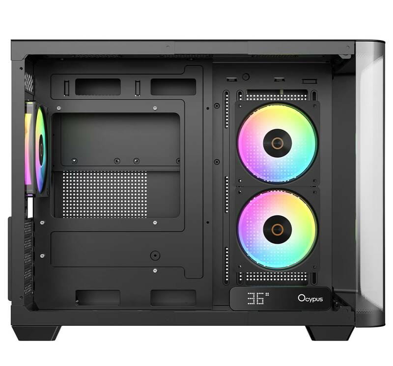 Корпус Ocypus Iota C50 Curve ARGB Black (OTA-C50-BKD300CD-GL)