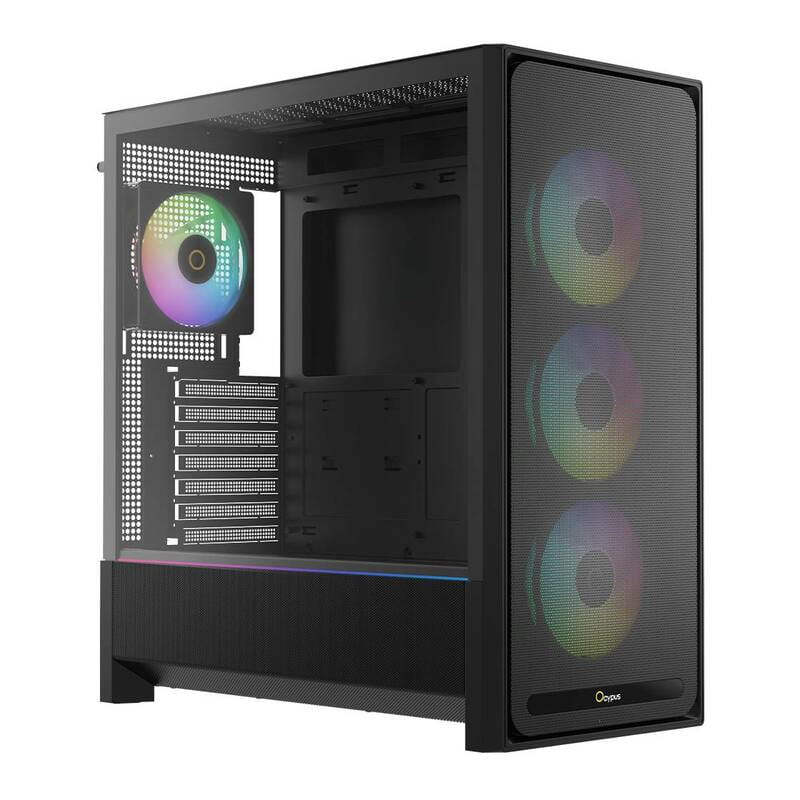 Корпус Ocypus Delta C70 ARGB Black (DELTA-C70-BKG400XX-GL)