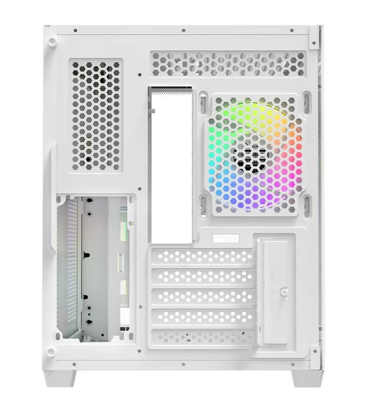 Корпус Ocypus Iota C50 Curve ARGB White (IOTA-C50-WHD300CD-GL)