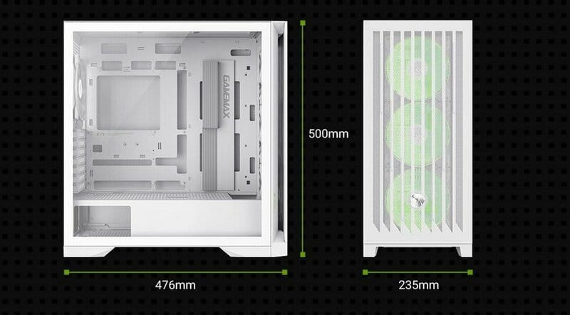 Корпус GameMax Leader 2 WH White