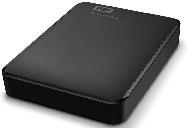 Зовнішній жорсткий диск 2.5" USB 4.0TB WD Elements Portable Black (WDBU6Y0040BBK-WESN)_Bulk