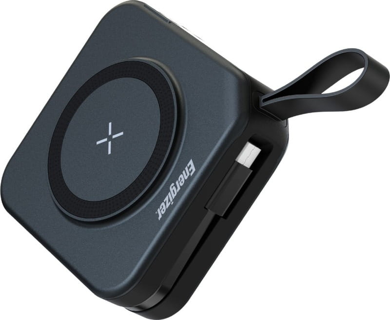 Універсальна мобільна батарея Energizer Magnetic Wireless QM10001AC 10000mAh 20W Black