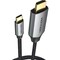 Фото - Кабель Vention HDMI - USB Type-C (M/M), V 2.0, 1.5 м, черный/серый (CRBBG) | click.ua