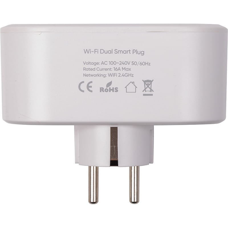 Умная розетка Tuya Wi-Fi, EU2P (HS084134)