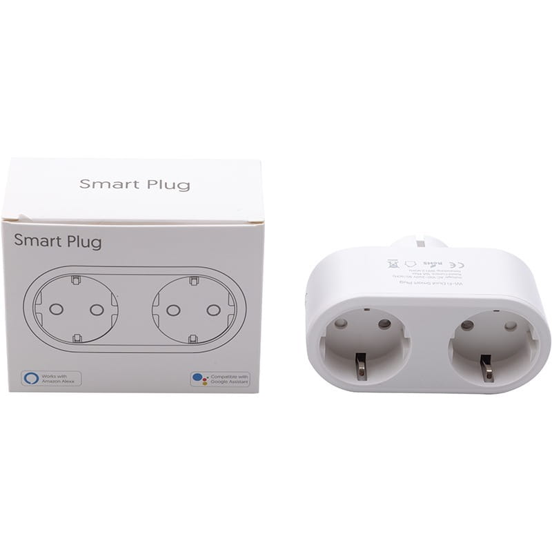 Умная розетка Tuya Wi-Fi, EU2P (HS084134)