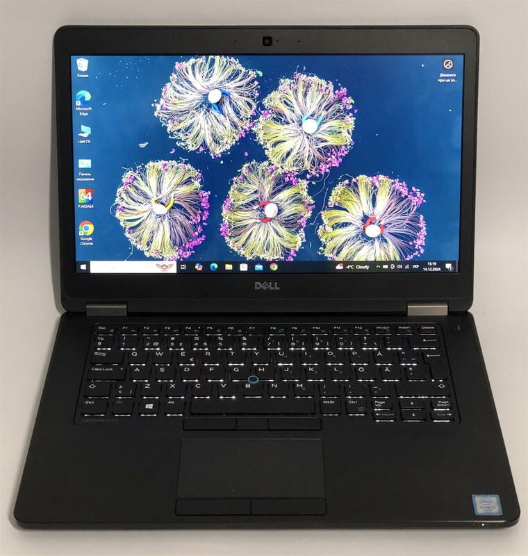 Ноутбук Dell Latitude E5470 / 14" FullHD IPS / i3-6100U / 8GB / 128GB SSD / Win10Pro / Backlight - Б/у