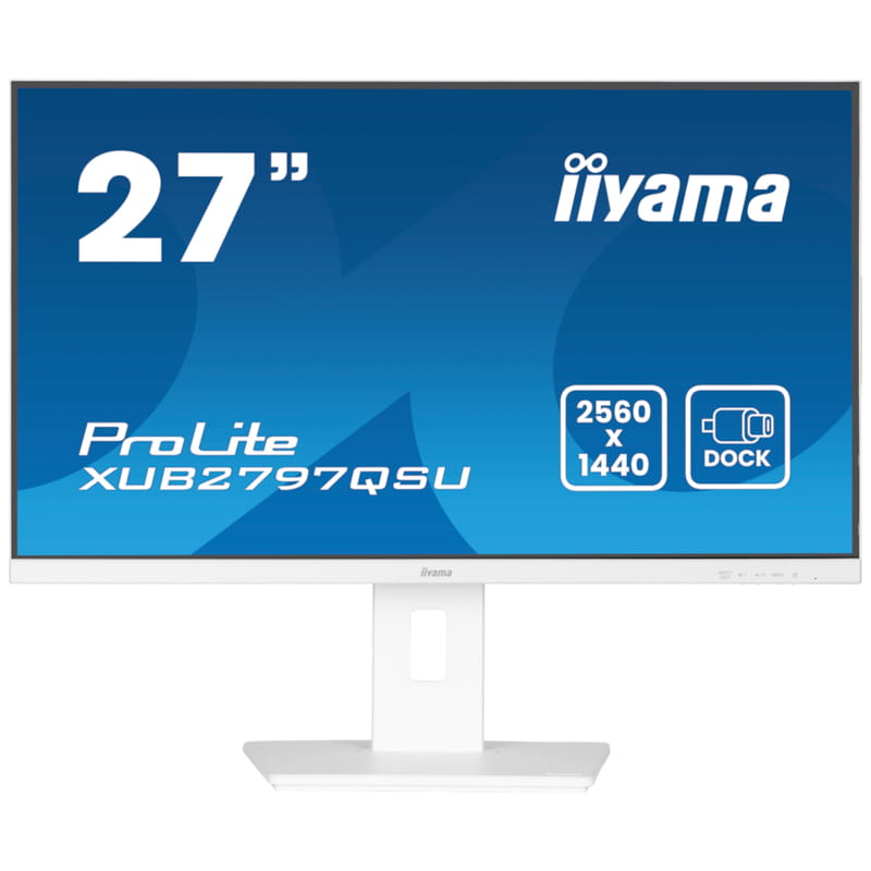Монитор Iiyama 27" ProLite XUB2797QSU-W2 IPS White 100Hz
